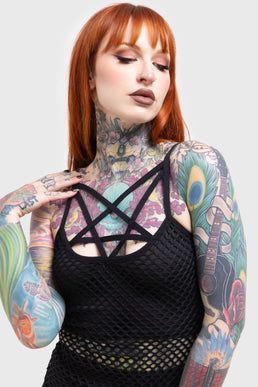 Witchnet Strap Top