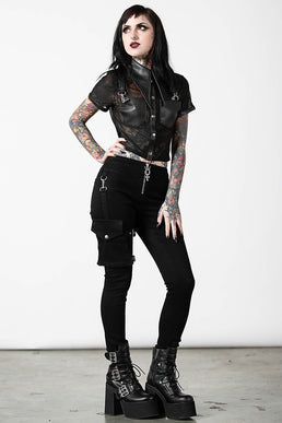 Zodiac Harness Jeans - Resurrect