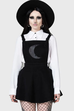 Luna Orb Pinafore Dress - Resurrect