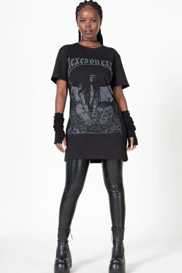 Hexes On Exes T-Shirt Dress - Resurrect