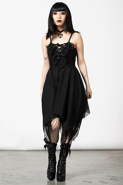 Anshee Lace Up Dress Killstar