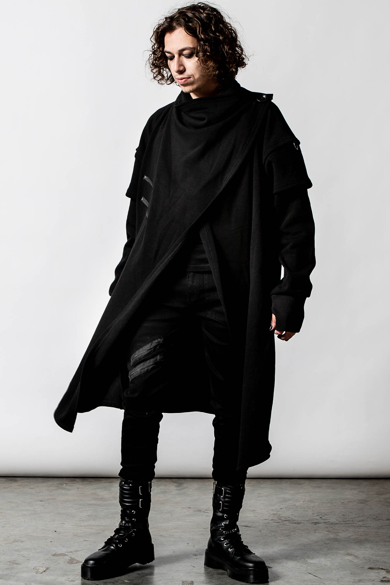 Cypher Long Coat | Killstar