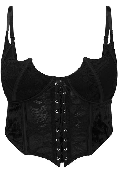 Fang Lace Bustier [PLUS]