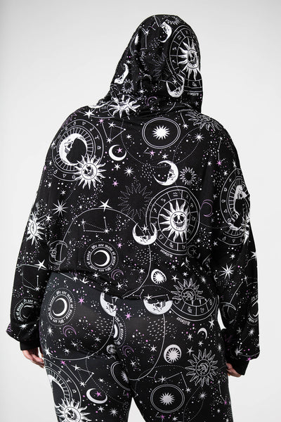 Galaxy Cropped Hoodie [PLUS]