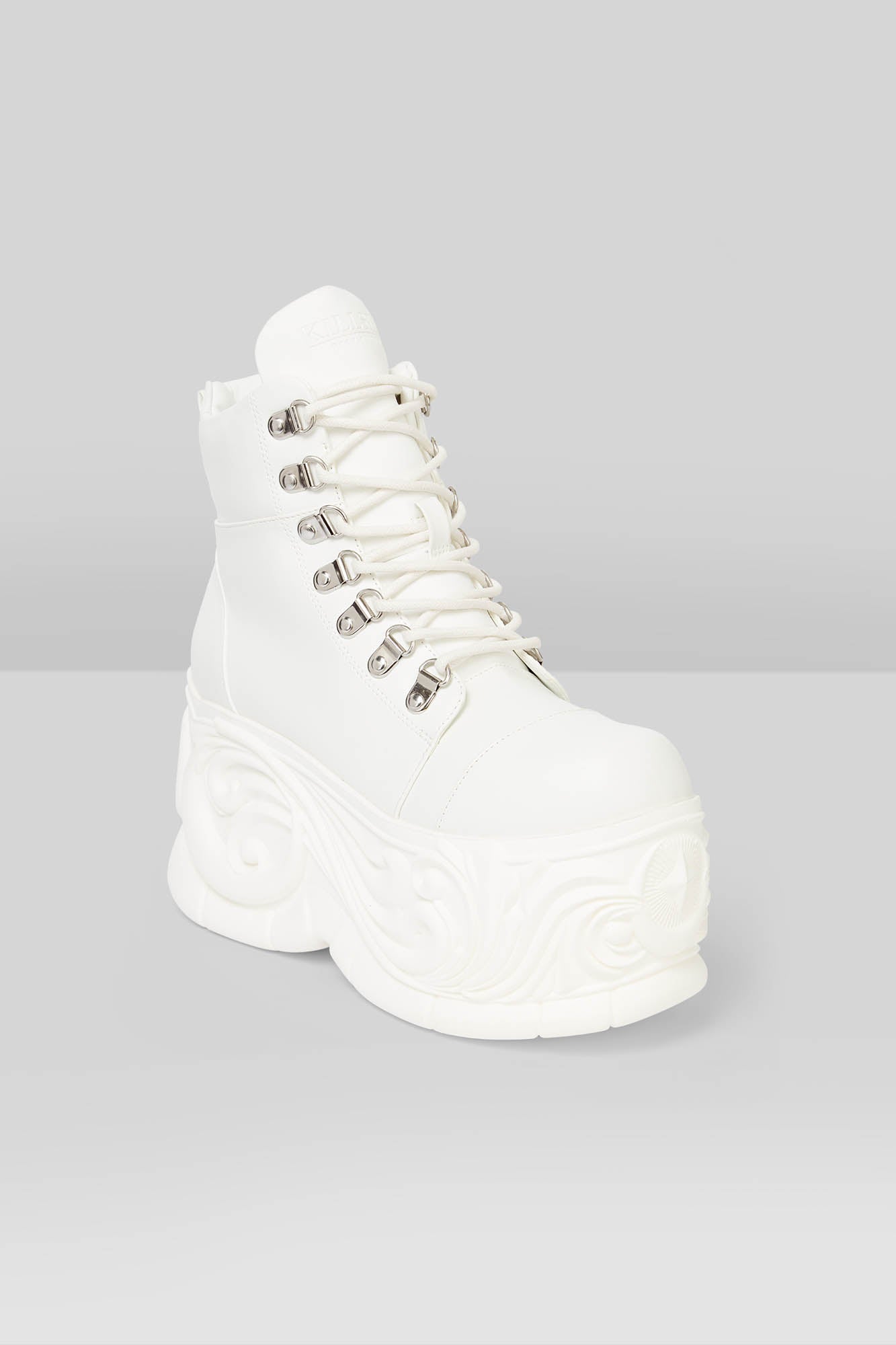 High top hot sale platform boots