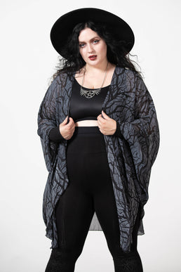 Obscurum Chiffon Cardigan