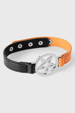 Penta Half Choker [BLACK/ORANGE]