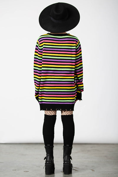 Rainbow Warrior Knit Sweater