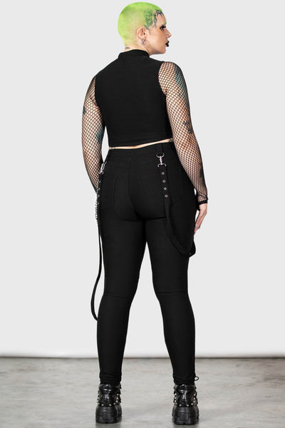 K-285 Punk Rave Gothic Vampire Bloody Decoy Elastic PU Trousers - China  Punk Rave Pants and Gothic Trousers price | Made-in-China.com